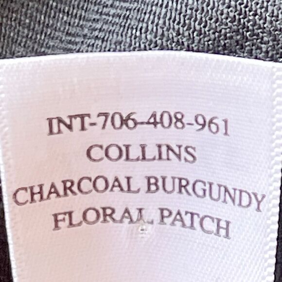 Rails Collins bomber jacket linen blend with floral patch embroidery. medium - Picture 8 of 10